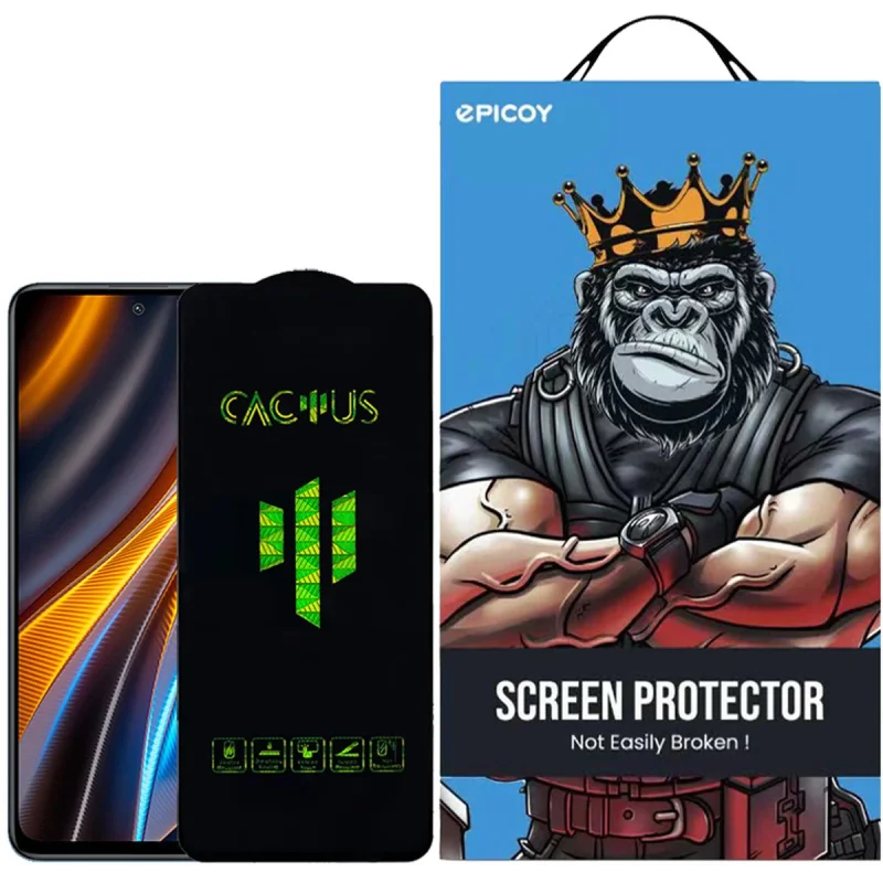 محافظ صفحه نمایش اپیکوی مدل Cactus مناسب برای گوشی موبایل شیائومی Poco X4 GT / M4 Pro 5G / X3 GT