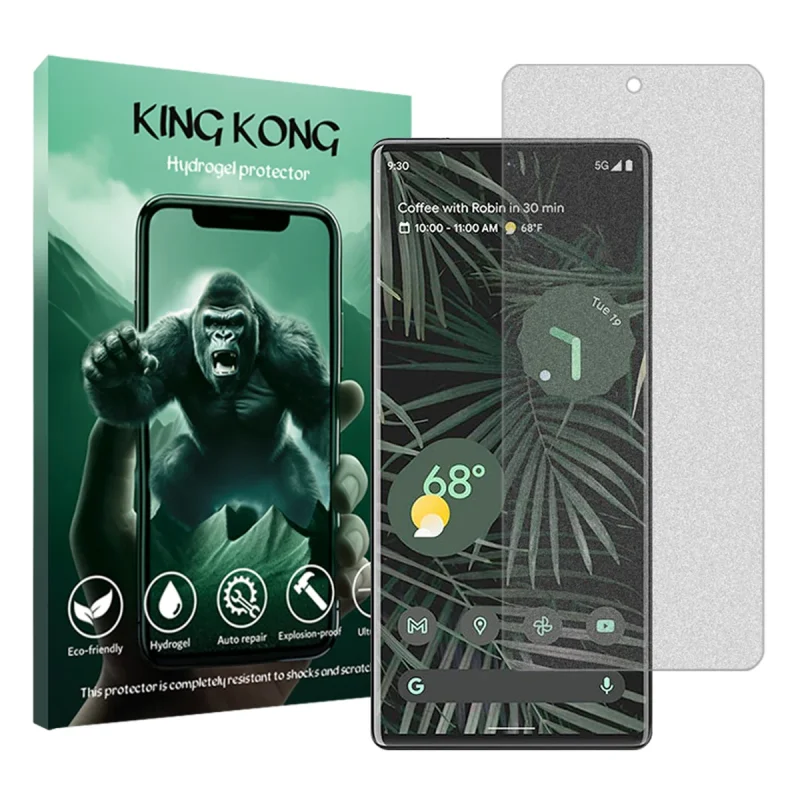محافظ صفحه نمایش مات کینگ کونگ مدل Tough مناسب برای گوشی موبایل گوگل Pixel 6 Pro