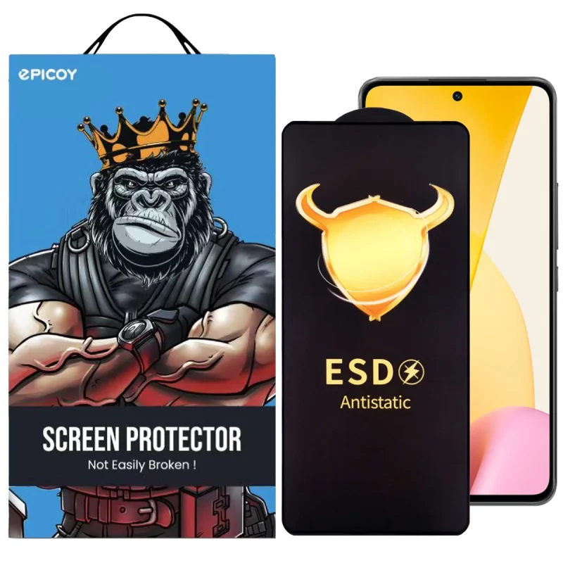 محافظ صفحه نمایش اپیکوی مدل Golden ESD مناسب برای گوشی موبایل شیائومی Mi 12 Lite / Mi 12 Lite NE / Mi 11 Lite 5G / Mi 11 Lite 4G / Mi 11 Lite 5G NE