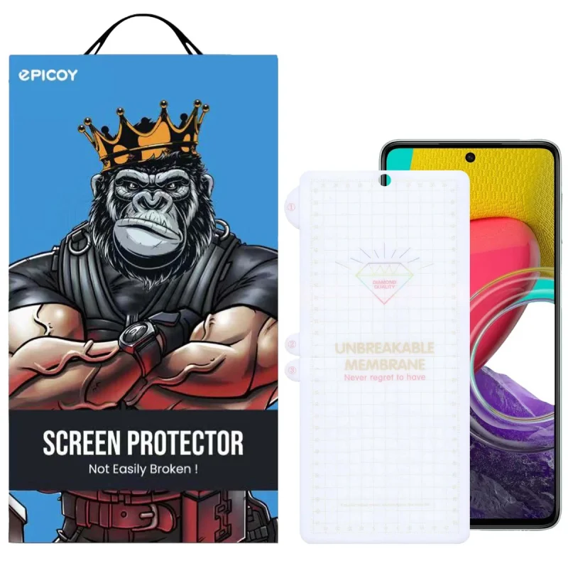 محافظ صفحه نمایش اپیکوی مدل Hydrogel مناسب برای گوشی موبایل سامسونگ Galaxy M53 / M52 / M51 / S10 Lite / Note 10 Lite