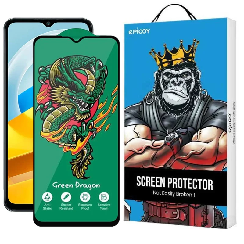 محافظ صفحه نمایش اپیکوی مدل Dragon ExplosionProof مناسب برای گوشی موبایل شیائومی Poco M5 4G/ Poco M5 4G (India) / Poco M4 5G/ Poco M4 5G (India)