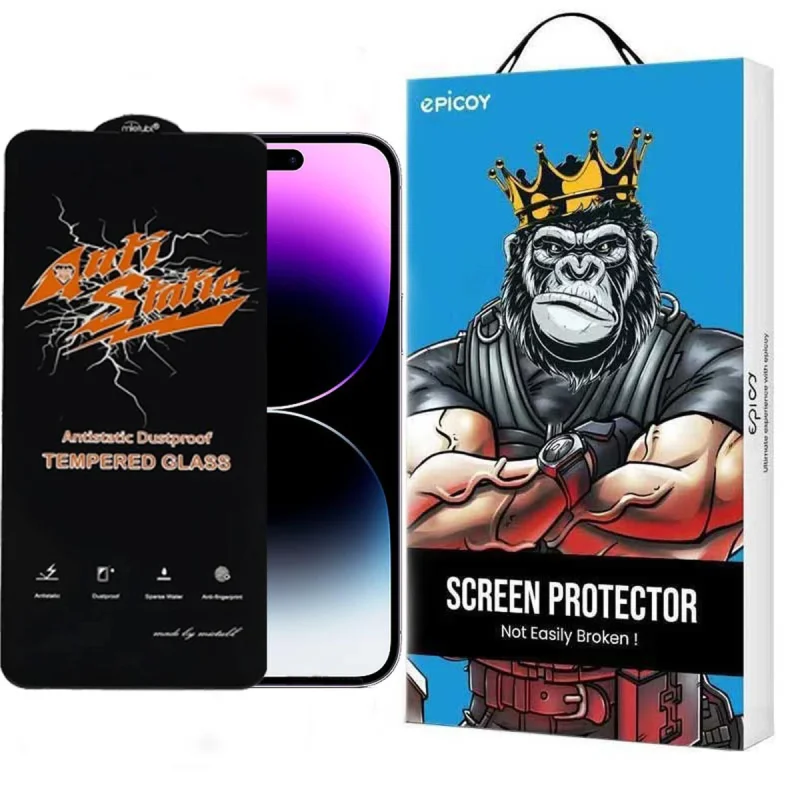 محافظ صفحه نمایش اپیکوی مدل Antistatic Dustproof مناسب برای گوشی موبایل اپل iPhone 14 Pro Max