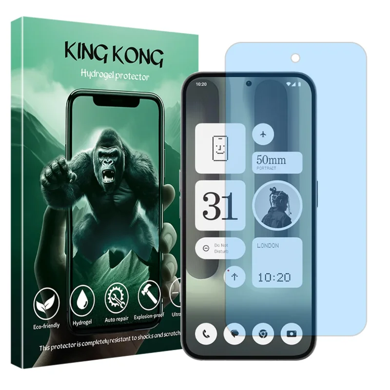 محافظ صفحه نمایش ضداشعه آبی کینگ کونگ مدل Eye Care مناسب برای گوشی موبایل ناتینگ Phone 2a Plus