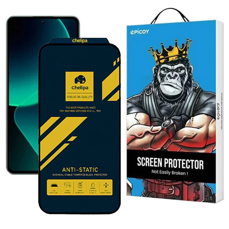 محافظ صفحه نمایش اپیکوی مدل Chelipa Anti-Static مناسب برای گوشی موبایل شیائومی X5 Pro/ X5/ X4 Pro 5G/ X3 Pro/ X3 NFC / X3