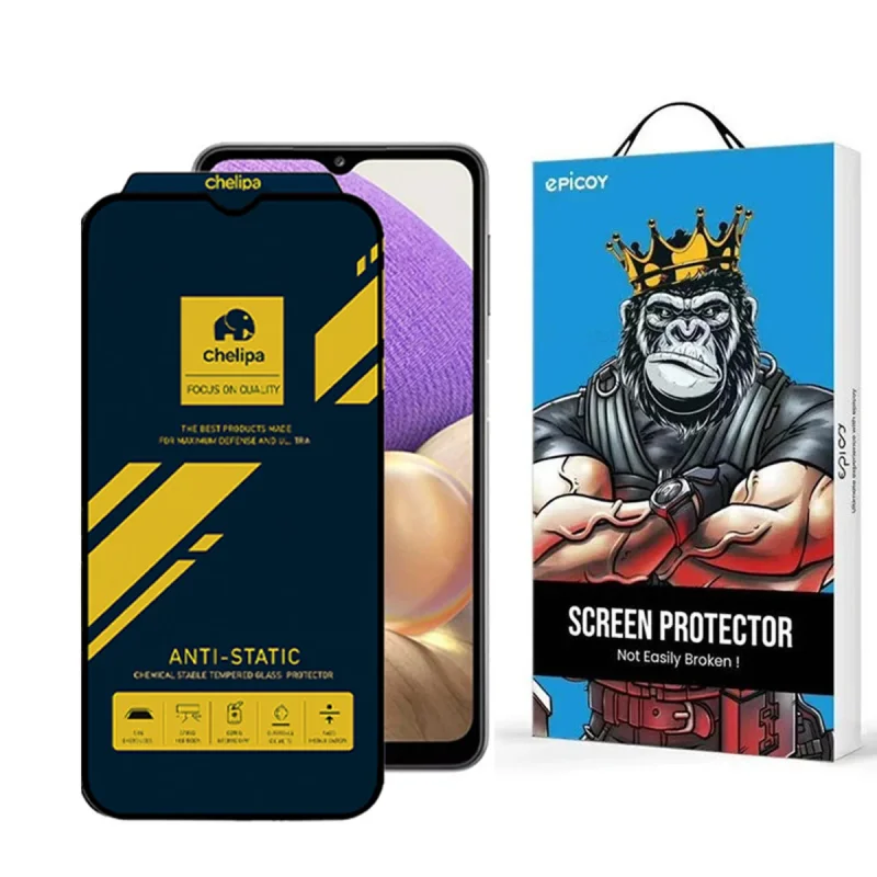 محافظ صفحه نمایش اپیکوی مدل Chelipa Anti-Static مناسب برای گوشی موبایل سامسونگ Galaxy A04 4G/A04e 4G/A04s 4G /F02s/M02/F12/F23/M02s/M33 5G/M23/F23 5G/M13 4G/F13 4G