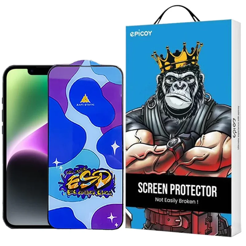 محافظ صفحه نمایش اپیکوی مدل Star ESD مناسب برای گوشی موبایل اپل iPhone 13/14/13 Pro