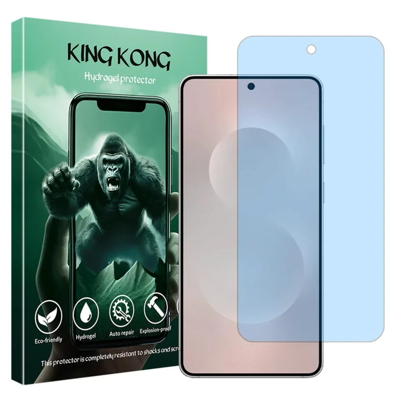 محافظ صفحه نمایش مات ضد اشعه آبی کینگ کونگ مدل Tough مناسب برای گوشی موبایل سامسونگ Galaxy S25 Edge