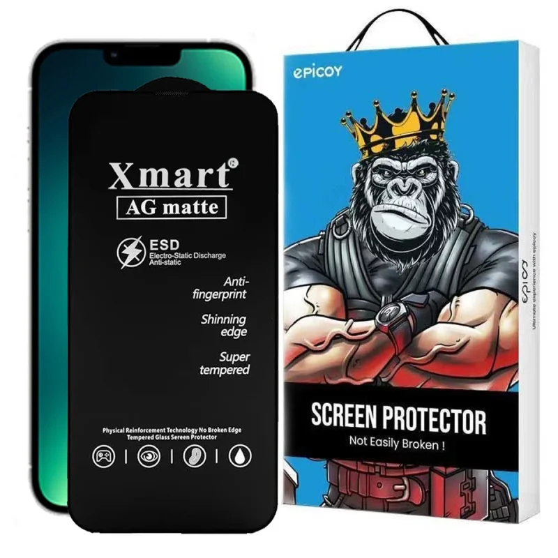 محافظ صفحه نمایش مات اپیکوی مدل Xmart Ag Matte مناسب برای گوشی موبایل اپل iphone 14 Plus/13 Pro Max