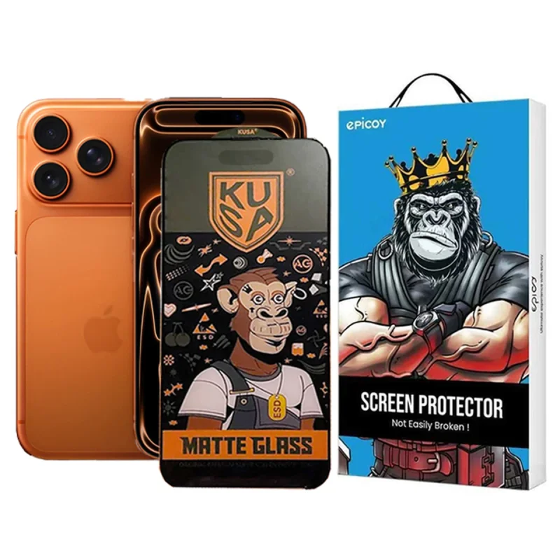 محافظ صفحه نمایش مات اپیکوی مدل Monkey Matt مناسب برای گوشی موبایل اپل iPhone 17 Pro Max
