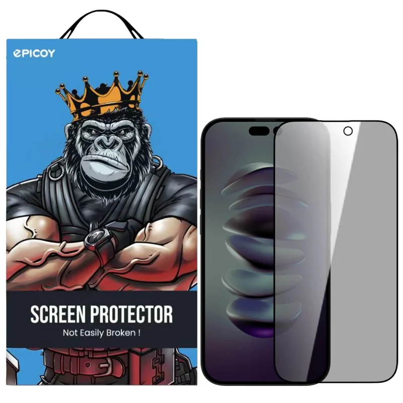 محافظ صفحه نمایش حریم شخصی اپیکوی مدل Pry مناسب برای گوشی موبایل اپل iPhone 14 Pro Max