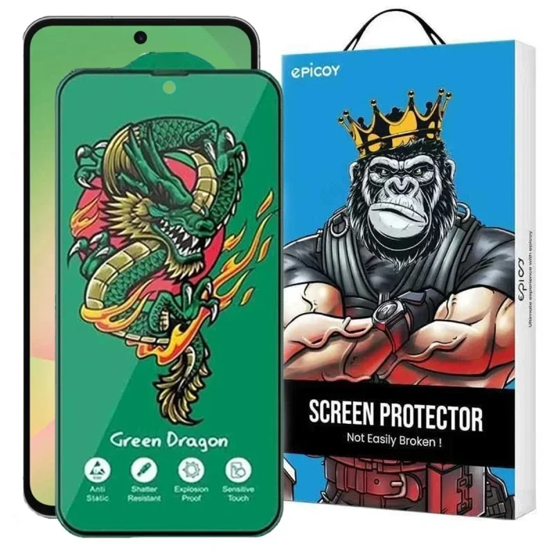 محافظ صفحه نمایش اپیکوی مدل Green Dragon ExplosionProof مناسب برای گوشی موبایل شیائومی  F7 Ultra /F7 Pro /Redmi Note 14s