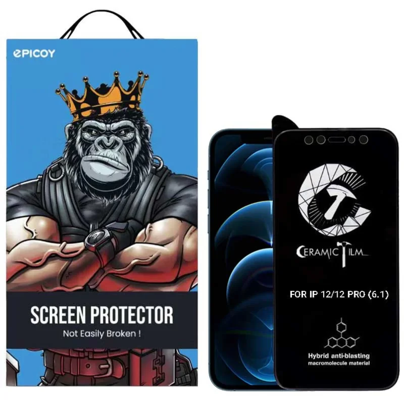 محافظ صفحه نمایش مات اپیکوی مدل CR7-M مناسب برای گوشی موبایل اپل iPhone 12/ 12 Pro