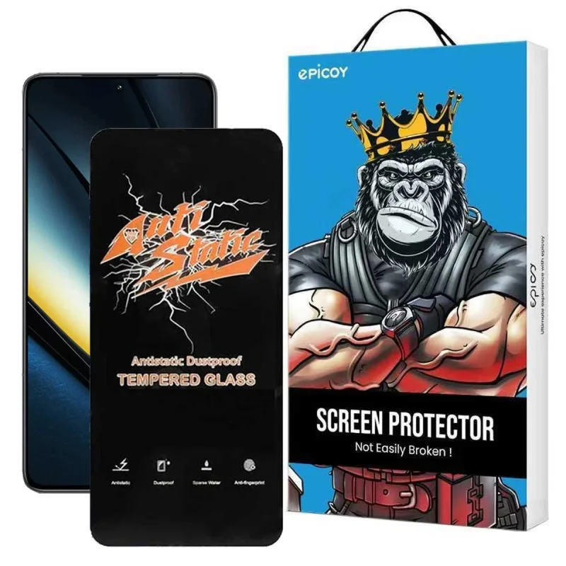 محافظ صفحه نمایش اپیکوی مدل Antistatic Dustproof مناسب برای گوشی موبایل شیائومی Poco F6 Pro/ Poco F6/ Redmi Turbo 3