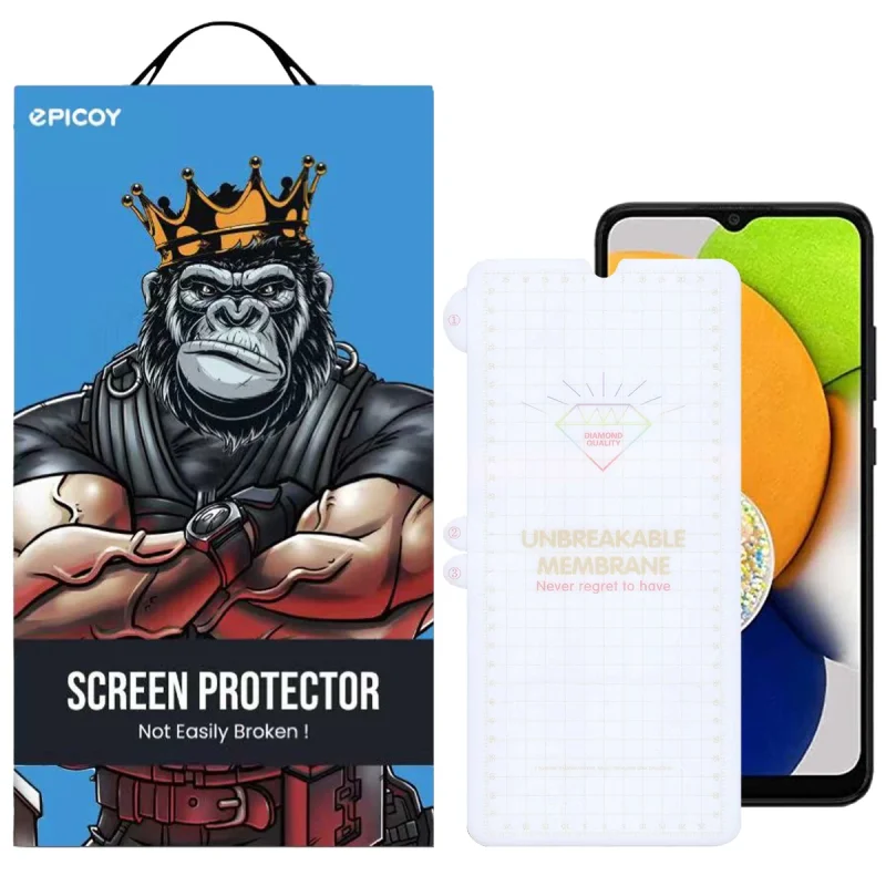 محافظ صفحه نمایش اپیکوی مدل Hydrogel مناسب برای گوشی موبایل سامسونگ Galaxy A03s/A03/A03 Core/A02s/A02/F02s/M02/F12/F23/M02s/M33 5G/M23/F23 5G/M13 4G/F13 4G