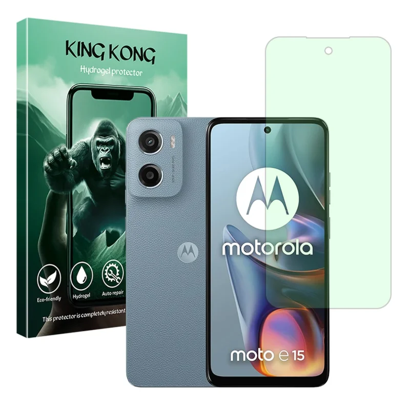 محافظ صفحه نمایش آنتی گرین کینگ کونگ مدل Eye Care مناسب برای گوشی موبایل موتورولا Moto E15
