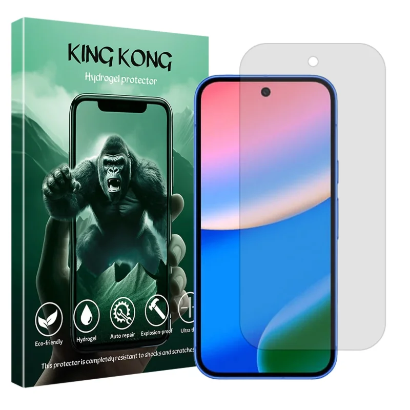 محافظ صفحه نمایش مات کینگ کونگ مدل Tough مناسب برای گوشی موبایل گوگل Pixel 10