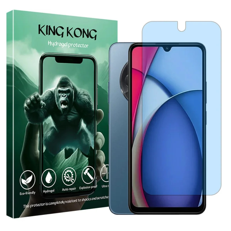 محافظ صفحه نمایش مات آنتی بلو کینگ کونگ مدل Tough مناسب برای گوشی موبایل شیائومی Redmi A3 Pro