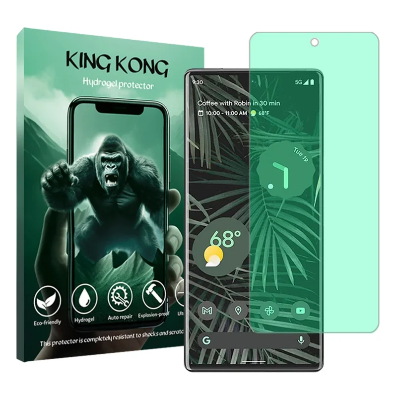 محافظ صفحه نمایش گرین لایت کینگ کونگ مدل Tough مناسب برای گوشی موبایل گوگل Pixel 6 Pro