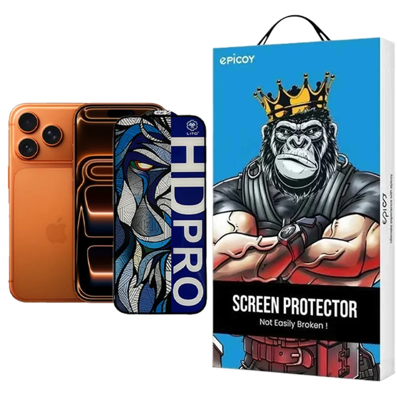 محافظ صفحه نمایش اپیکوی مدل Lion HD Pro مناسب برای گوشی موبایل اپل  iPhone 17 Pro Max