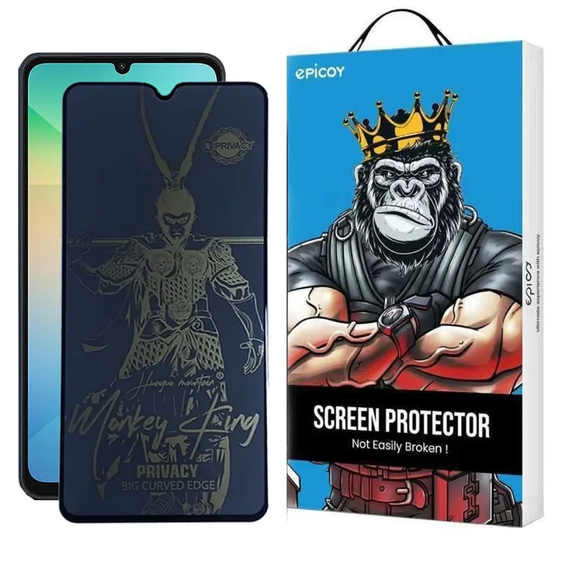 محافظ صفحه نمایش حریم شخصی اپیکوی مدل wukong privacy مناسب برای گوشی موبایل سامسونگ Galaxy A06/A06s/A05/A05s