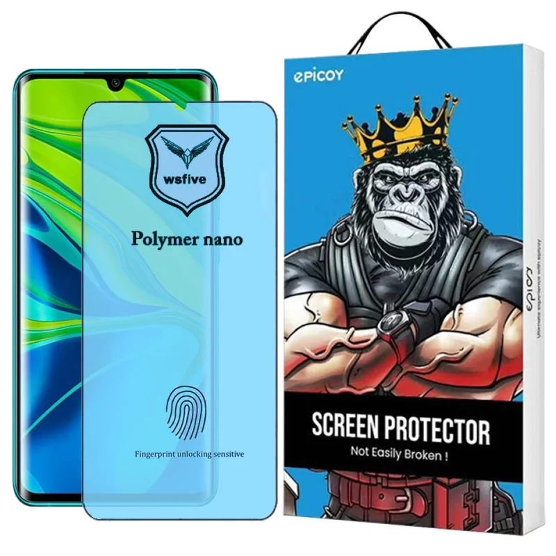 محافظ صفحه نمایش اپیکوی مدل Polymer Nano مناسب برای گوشی موبایل شیائومی Mi Note 10 Pro/ Mi Note 10/ Mi Note lite/ Mi CC9 Pro