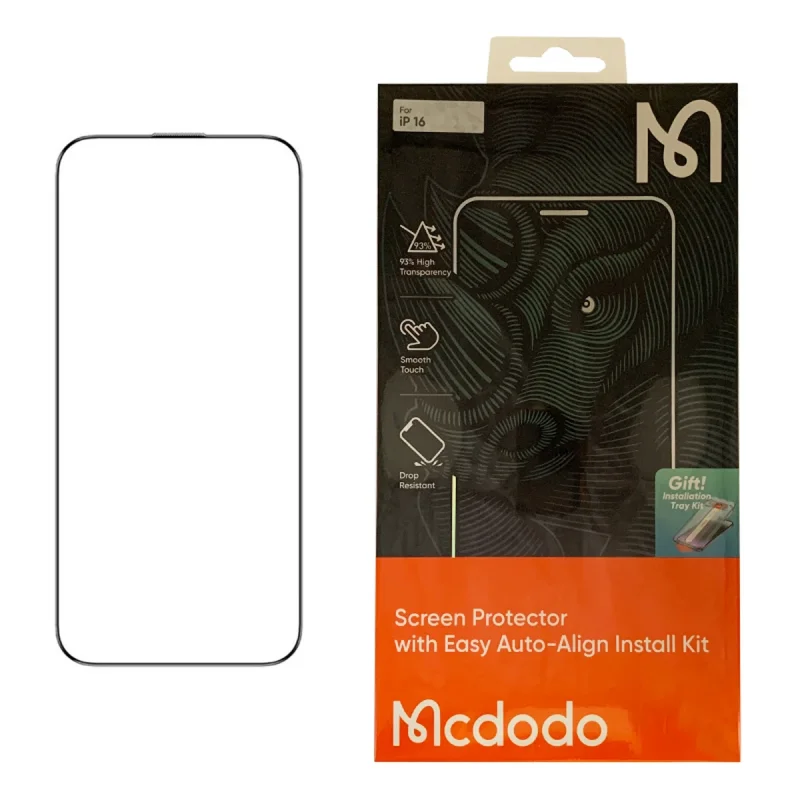 محافظ صفحه نمایش مک دودو مدل PF-6860 مناسب برای گوشی موبایل اپل IPhone 16