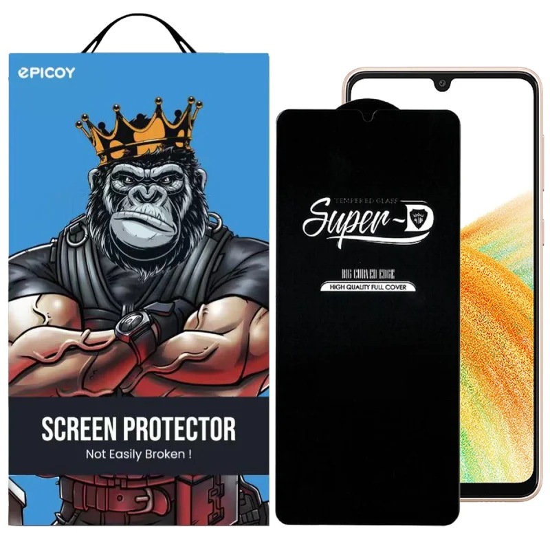 محافظ صفحه نمایش اپیکوی مدل Super 5D مناسب برای گوشی موبایل سامسونگ  Galaxy A33 /A32 4G/A31/A30S/A22 4G/A30/A50/A50s/A40s/A20/M32 4G/M30S/M30s/F41/F22