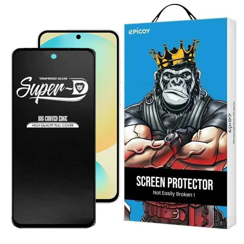 محافظ صفحه نمایش اپیکوی مدل Super 5D مناسب برای گوشی موبایل سامسونگ Galaxy S25 FE/ A55/ A35