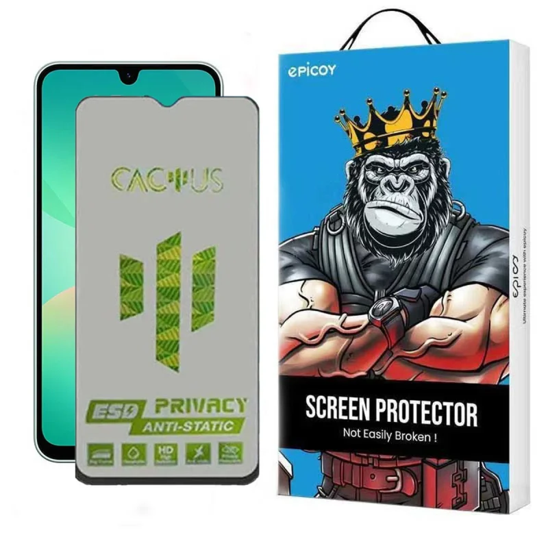 محافظ صفحه نمایش حریم شخصی اپیکوی مدل Cactus-ESD-Privacy مناسب برای گوشی موبایل سامسونگ Galaxy A26 / A16