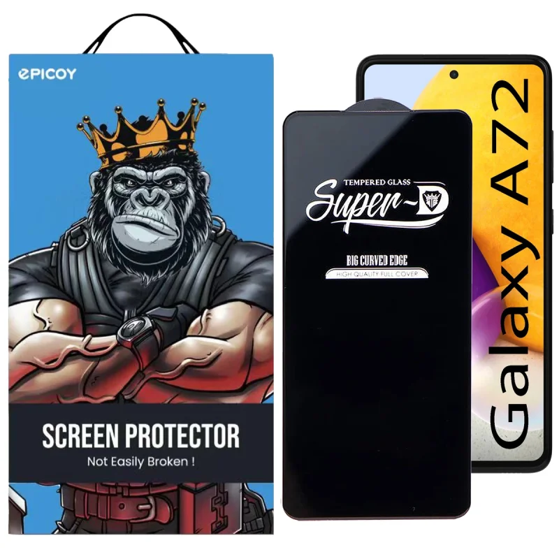 محافظ صفحه نمایش اپیکوی مدل Super 5D مناسب برای گوشی موبایل  سامسونگ  Galaxy A72 4G/5G/M53 5G