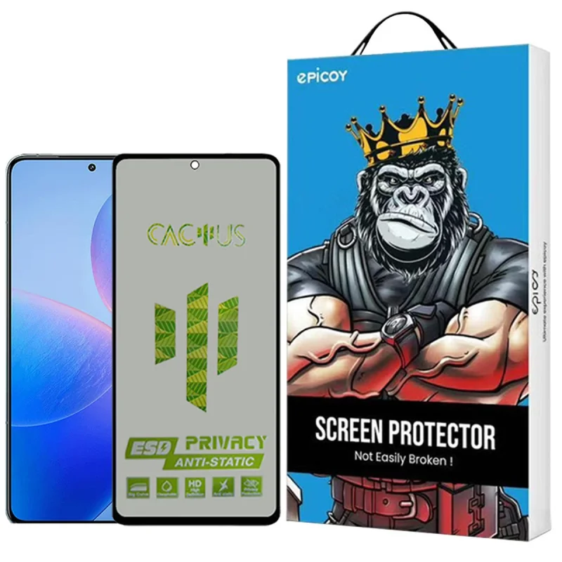 محافظ صفحه نمایش حریم شخصی اپیکوی مدل Cactus-ESD-Privacy مناسب برای گوشی موبایل شیائومی Redmi K70 / K70 Pro / K70E