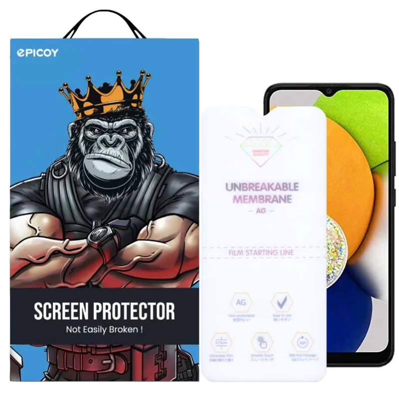 محافظ صفحه نمایش مات اپیکوی مدل Hydrogel-Matte مناسب برای گوشی موبایل سامسونگ Galaxy A03s/A03/A03 Core/A02s/A02/F02s/M02/F12/F23/M02s/M33 5G/M23/F23 5G/M13 4G/F13 4G
