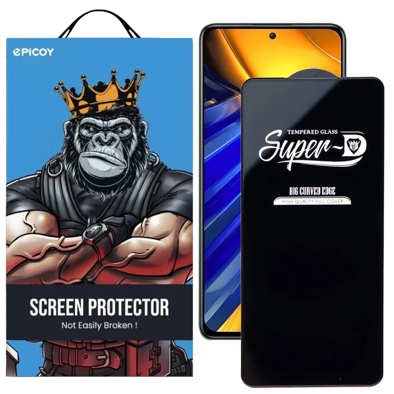 محافظ صفحه نمایش اپیکوی مدل Super 5D مناسب برای گوشی موبایل شیائومی  Poco F4 5G / Redmi K40S / K50 /K50 Pro / K50 Ultra / Xiaomi 12T/ 12T Pro