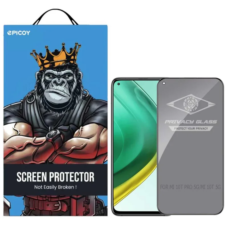 محافظ صفحه نمایش حریم شخصی اپیکوی مدل PvSight مناسب برای گوشی موبایل شیائومی Mi 10T Pro 5G/ Mi 10T 5G