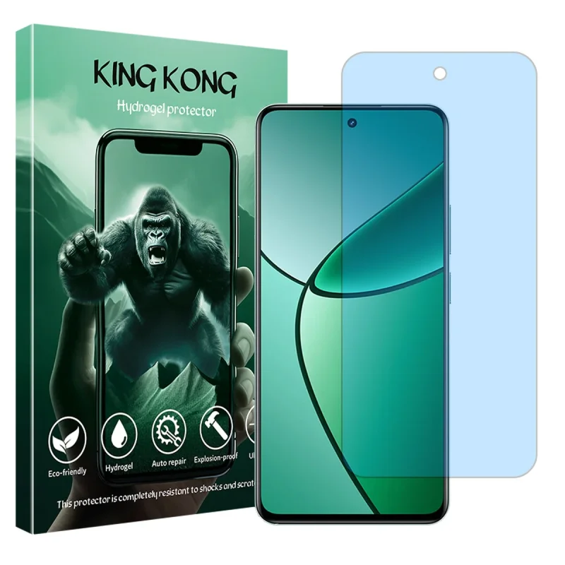 محافظ صفحه نمایش مات آنتی بلو کینگ کونگ مدل Tough مناسب برای گوشی موبایل ریلمی 12 Plus