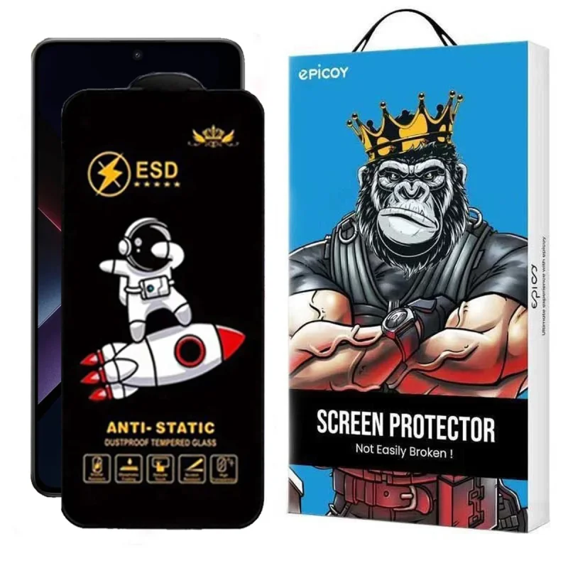 محافظ صفحه نمایش اپیکوی مدل Spaceship مناسب برای گوشی موبایل شیائومی Poco X7 Pro / X6 Pro / Redmi Note 14 / turbo 4