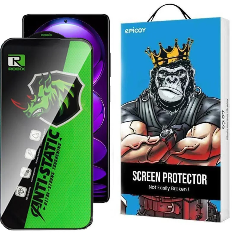 محافظ صفحه نمایش اپیکوی مدل Rhino Robix مناسب برای گوشی موبایل شیائومی Redmi Note 12 Explorer/Note 12 Discovery/Note 12 Pro Speed/Note 12R Pro/Note 12 Turbo