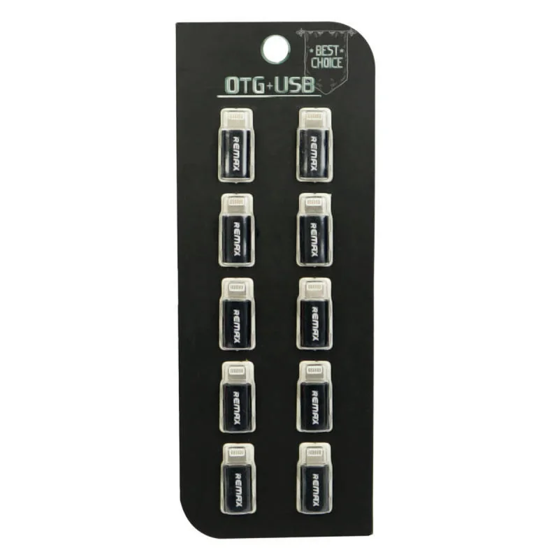 مبدل microUSB به لایتنینگ ریمکس مدل 1013277 بسته 10 عددی