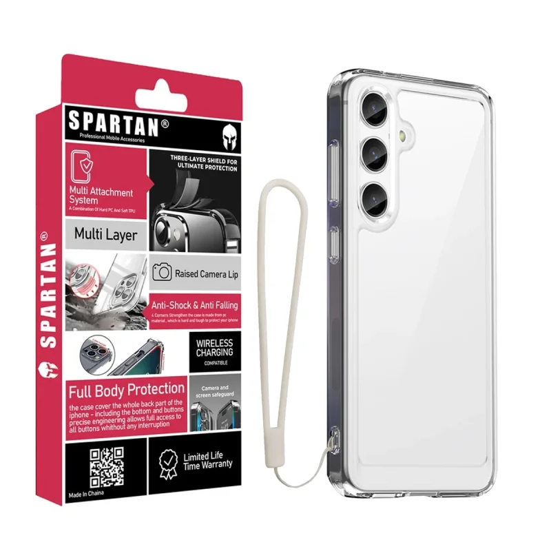 اور اسپارتان مدل Airbag Space Strap مناسب برای گوشی موبایل سامسونگ Galaxy A16 به همراه آویز