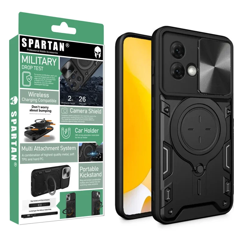 کاور اسپارتان مدل Magnet Ring مناسب برای گوشی موبایل موتورولا Moto G84