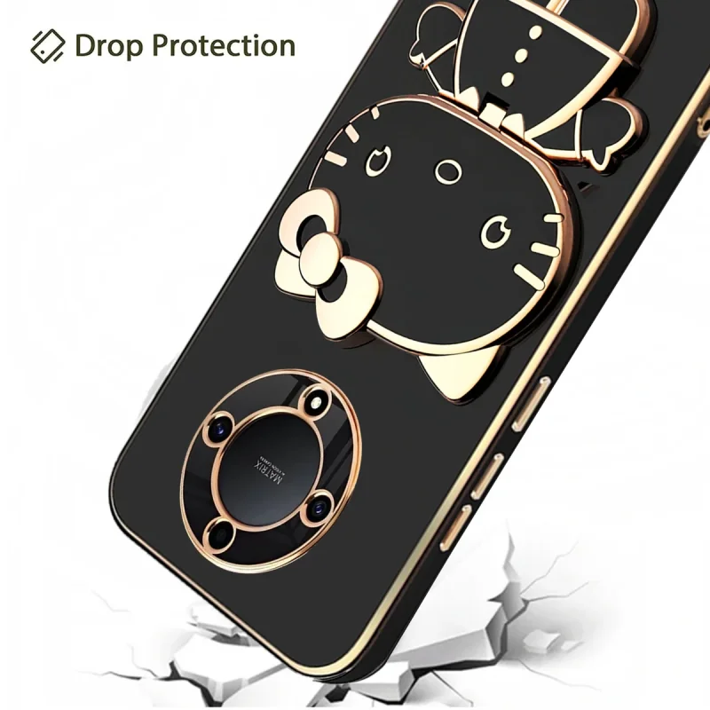 کاور اسپارتان مدل Kitty Strap مناسب برای گوشی موبایل آنر Honor X9B به همراه بند