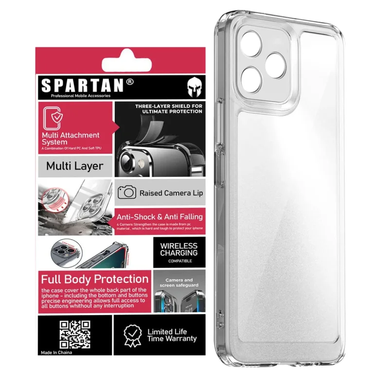 کاور اسپارتان مدل Airbag مناسب برای گوشی موبایل شیائومی Redmi Note 13R / Redmi13 4G