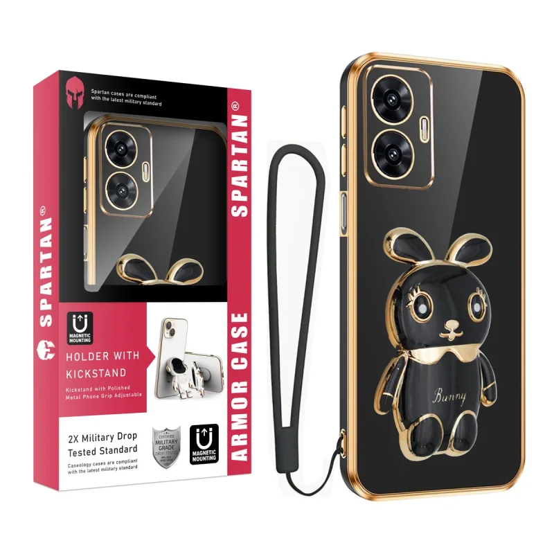 کاور اسپارتان مدل Bunny Strap مناسب برای گوشی موبایل شیائومی Realme C55