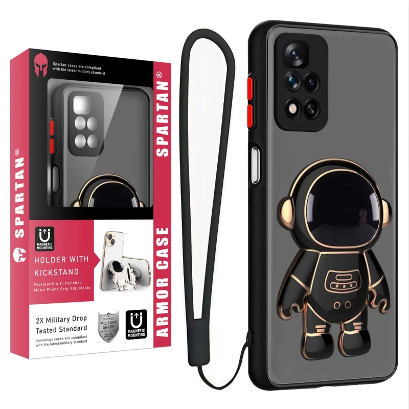 کاور اسپارتان مدل MBC Astronaut مناسب برای گوشی موبایل شیائومی Redmi 10 2022 به همراه بند