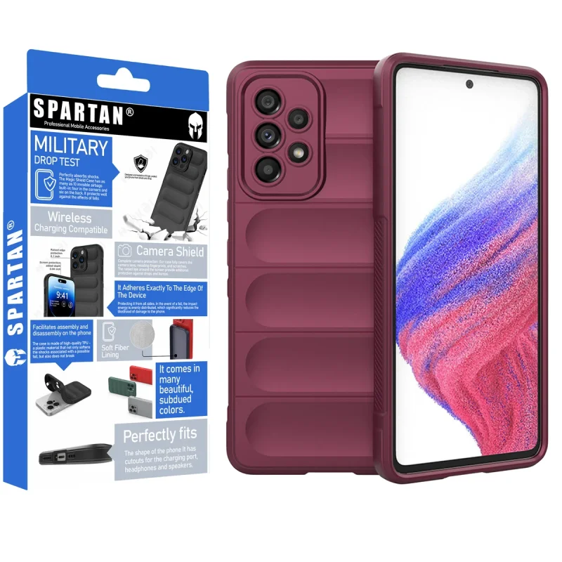 کاور اسپارتان مدل Flex Armor مناسب برای گوشی موبایل سامسونگ Galaxy A23
