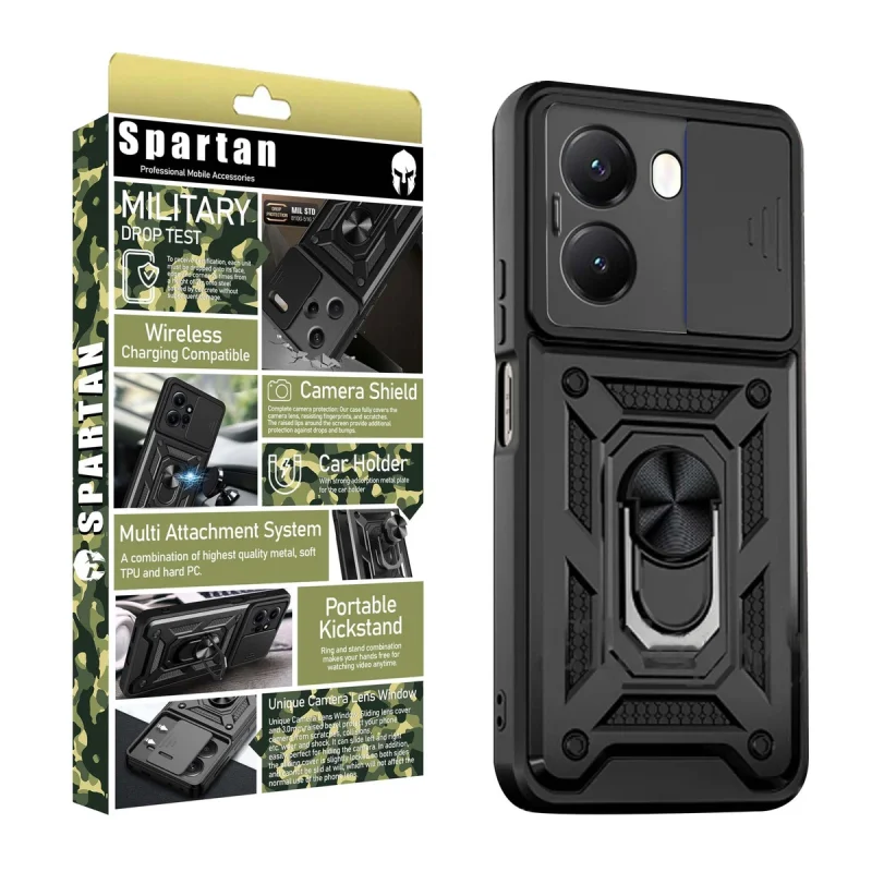 کاور اسپارتان مدل Defender Armor مناسب برای گوشی موبایل شیائومی Poco X7 Pro