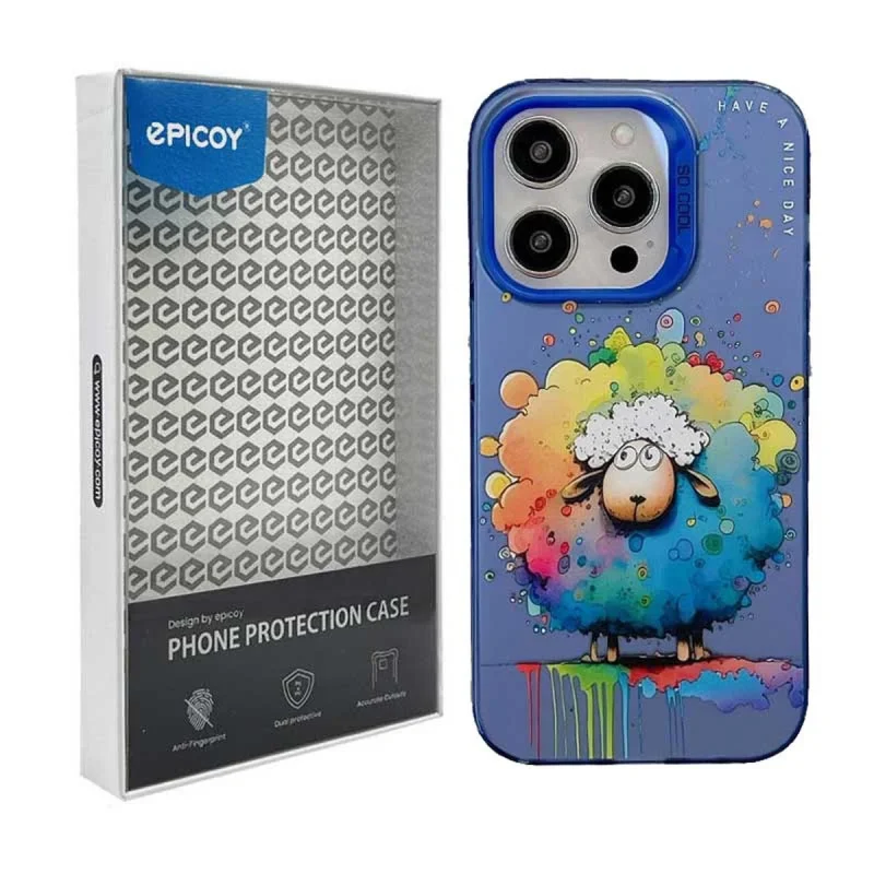 کاور اپیکوی مدل ColorFullSheep مناسب برای گوشی موبایل اپل iPhone 13 Pro Max