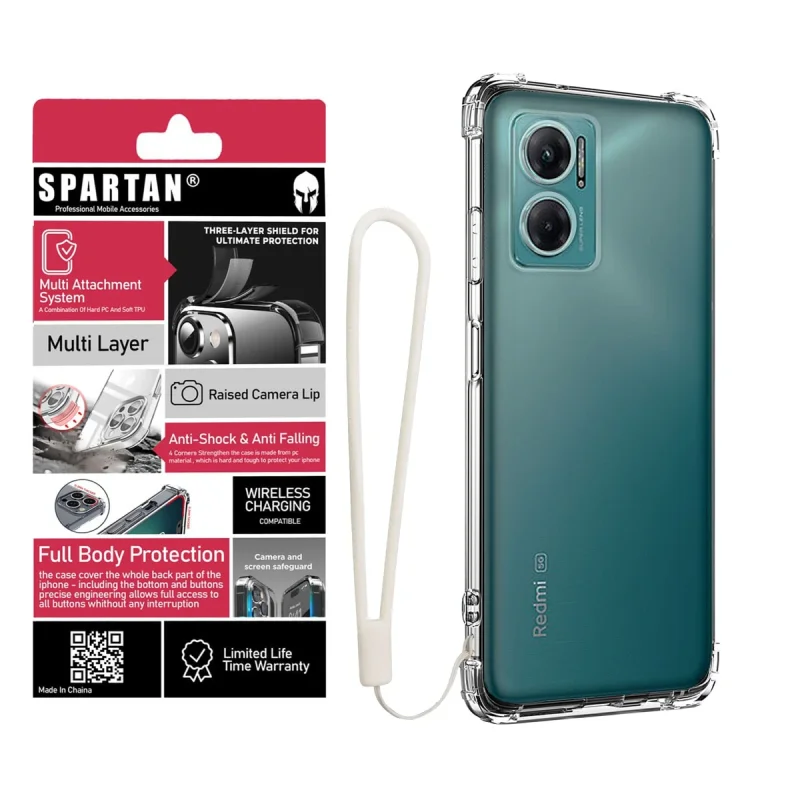 کاور اسپارتان مدل Airbag Strap مناسب برای گوشی موبایل شیائومی Redmi Note 11E