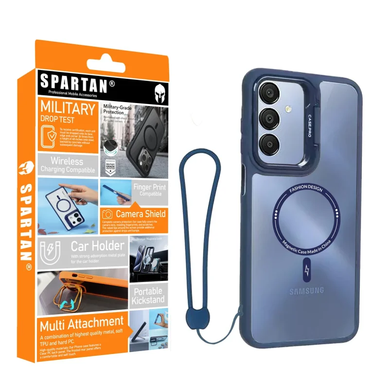 کاور اسپارتان مدل Case Pro Magnetic Apple Strap مناسب برای گوشی موبایل سامسونگ Galaxy A05s به همراه بند