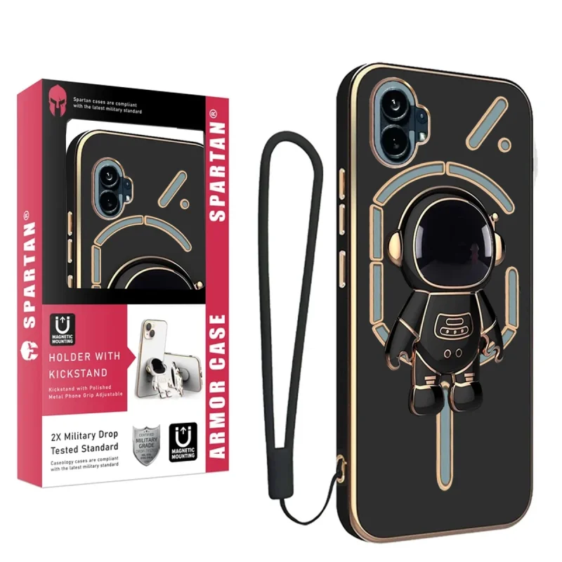 کاور اسپارتان مدل Astronaut Strap مناسب برای گوشی موبایل ناتینگ فون Nothing Phone 2 به همراه بند